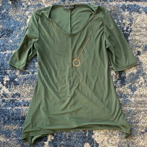 Comfy Professional Top with Removable “Necklace”